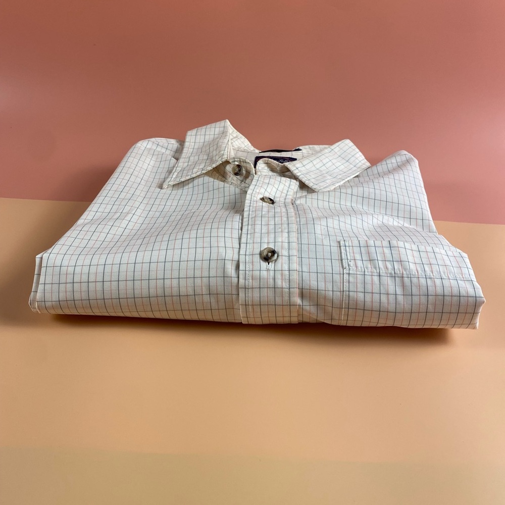 Allen Solly Men’s Cotton Button Down Casual Dress Shirt